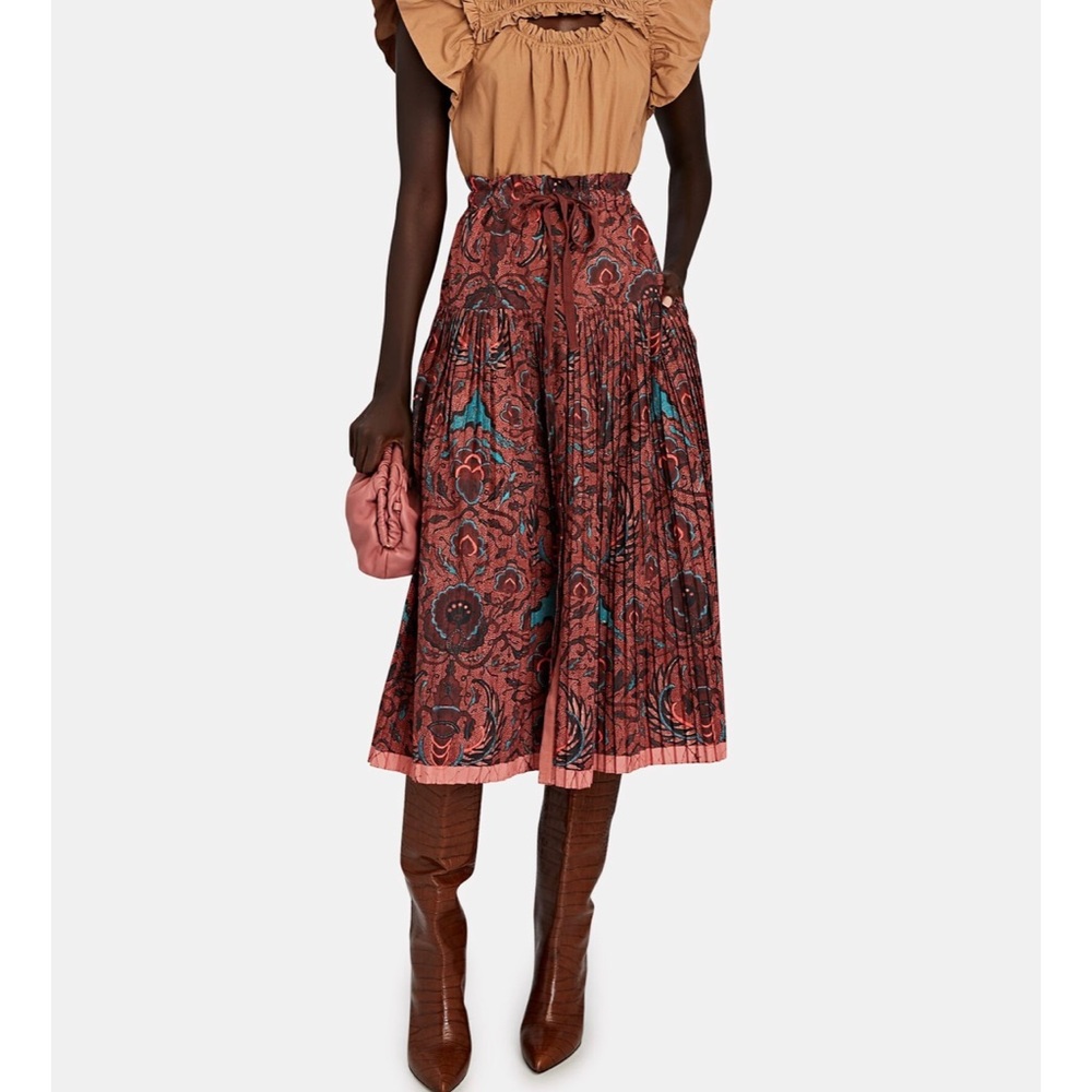 Ulla Johnson Lourdes Pleated Skirt - sold out elsewhere! Brand new with tags.